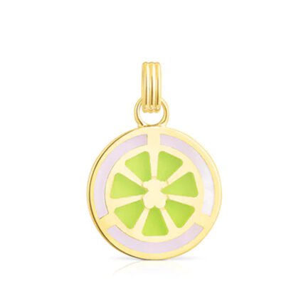 Alloy TOUS Saint Tropez Cup Enamel Pendant