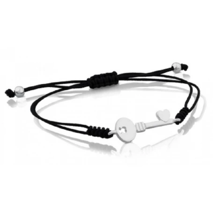 Silver TOUS Silver bracelet with key charm Tous