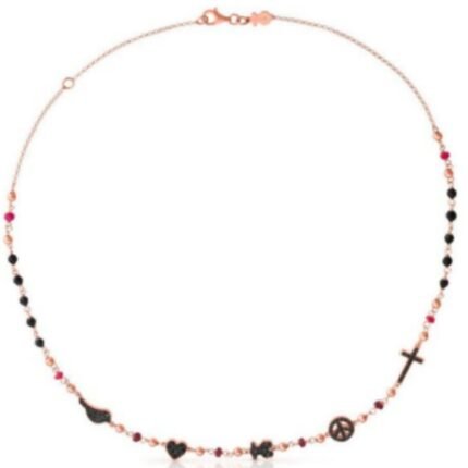 Silver TOUS Fashionable and charming wedding anniversary necklace for women