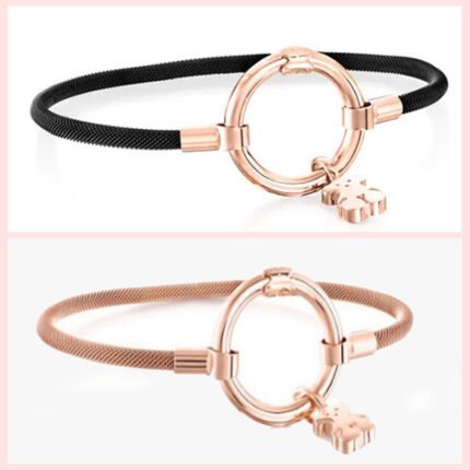 Alloy TOUS HLED Series Spanish Bear Party Fashion Charm Bracelet