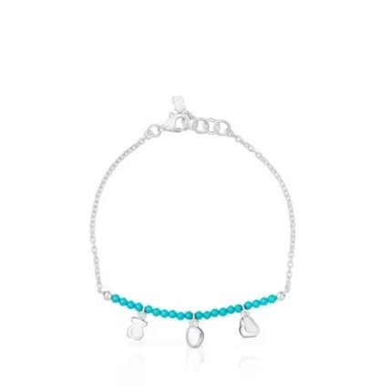 Silver TOUS Joy Bits Dyed Calcite Bracelet.TOUS Silver