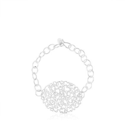 Silver Milosos Bracelet.TOUS silver